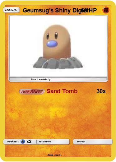 Pokemon Geumsug's Shiny Diglett