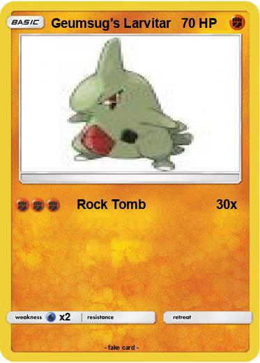 Pokemon Geumsug's Larvitar