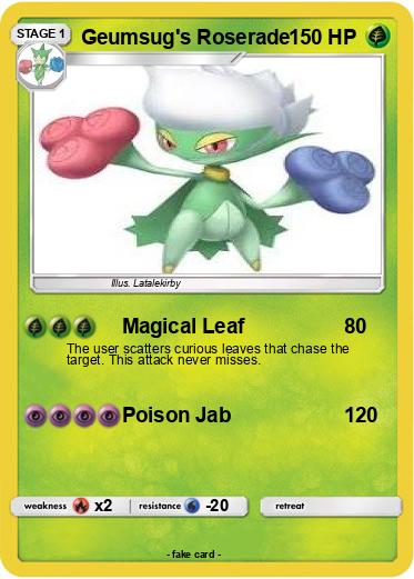 Pokemon Geumsug's Roserade