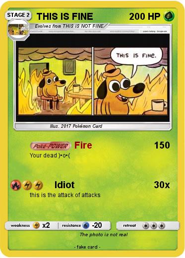 Pokemon THIS IS FINE