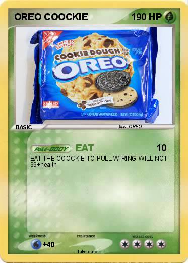 Pokemon OREO COOCKIE