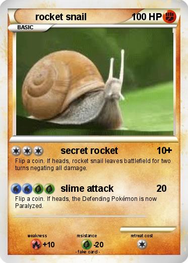 Pokemon rocket snail