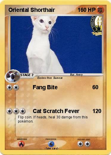 Pokemon Oriental Shorthair