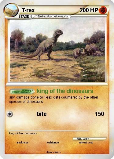 Pokemon T-rex