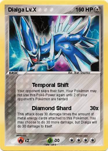 Pokemon Dialga Lv.X