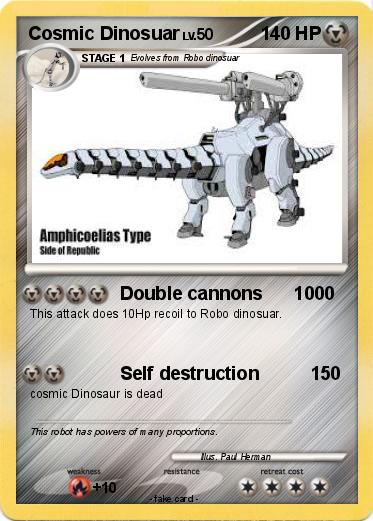 Pokemon Cosmic Dinosuar