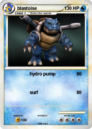 Pokemon blastoise