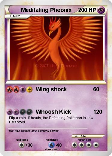 Pokemon Meditating Pheonix