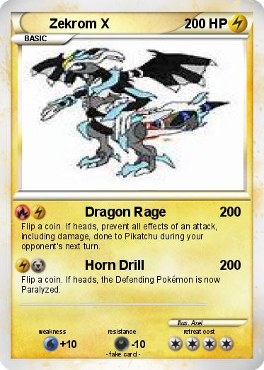 Pokemon Zekrom X