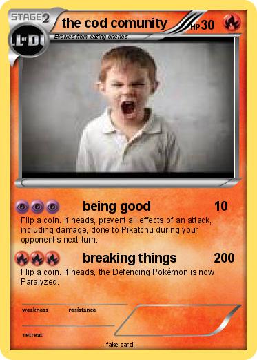 Pokemon the cod comunity