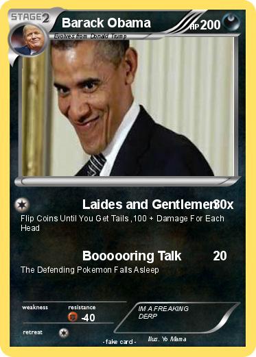 Pokemon Barack Obama