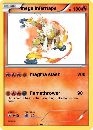 Pokemon mega infernape