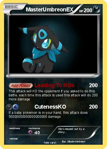 Pokemon MasterUmbreonEX