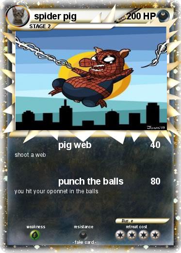 Pokemon spider pig