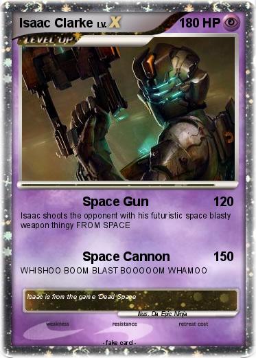 Pokemon Isaac Clarke