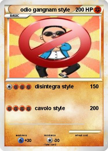 Pokemon odio gangnam style