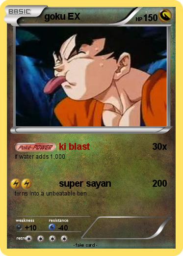 Pokemon goku EX