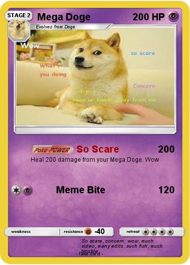 Pokemon Mega Doge