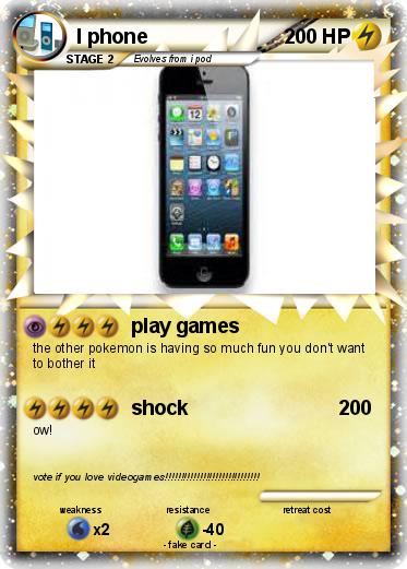 Pokemon I phone