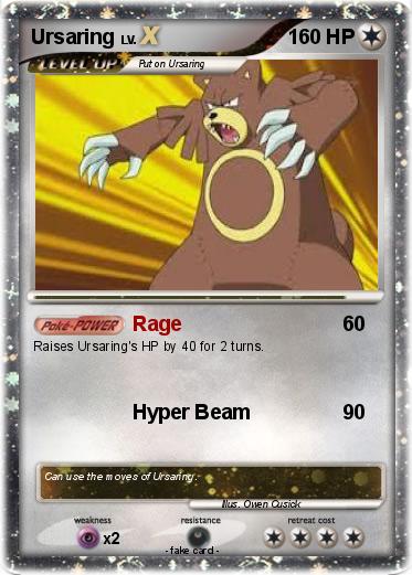 Pokemon Ursaring
