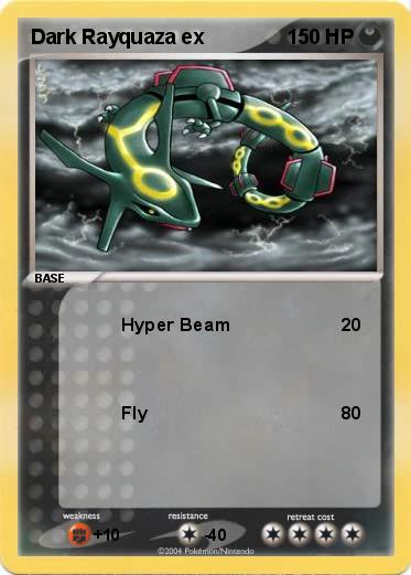 Pokemon Dark Rayquaza ex