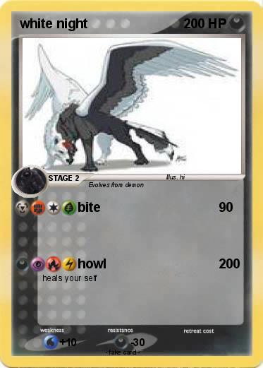 Pokemon white night