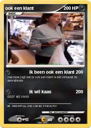 Pokemon ook een klant