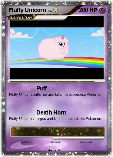 Pokemon Fluffy Unicorn