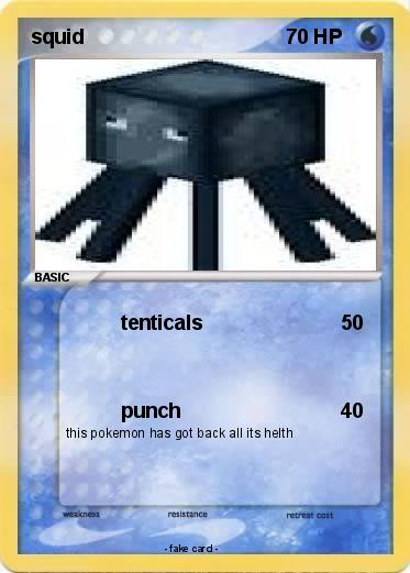 Pokemon squid