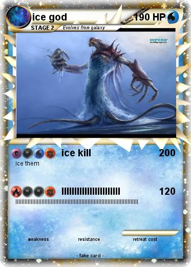 Pokemon ice god