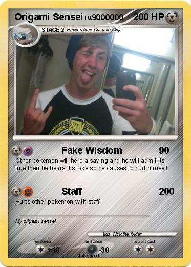 Pokemon Origami Sensei