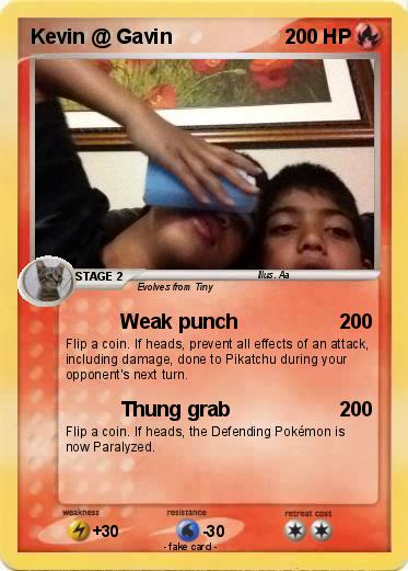 Pokemon Kevin @ Gavin