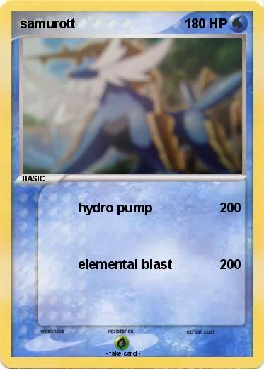 Pokemon samurott