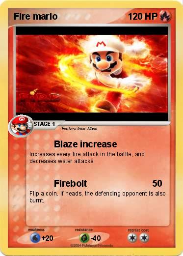 Pokemon Fire mario