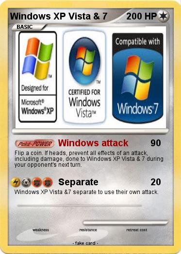 Pokemon Windows XP Vista & 7