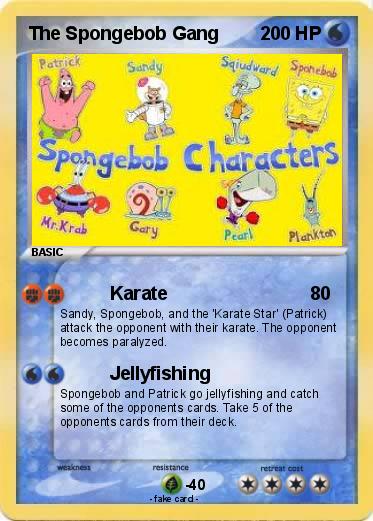 Pokemon The Spongebob Gang
