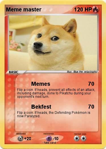 Pokemon Meme master
