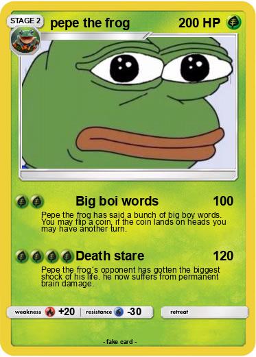 Pokemon pepe the frog