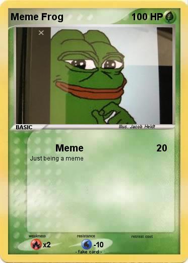 Pokemon Meme Frog