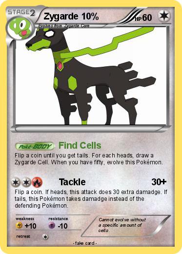 Pokemon Zygarde 10%
