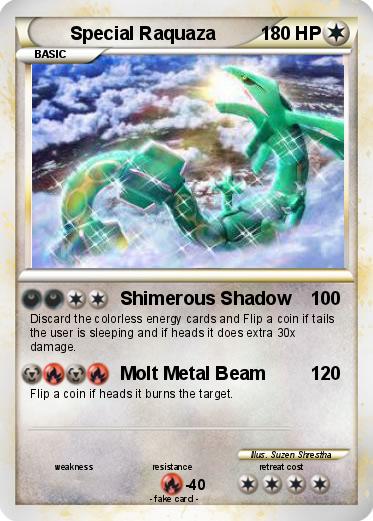 Pokemon Special Raquaza