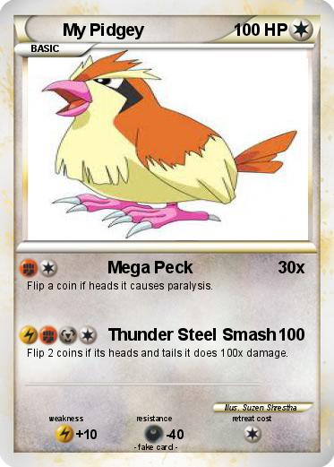Pokemon My Pidgey