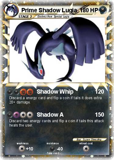 Pokemon Prime Shadow Lugia