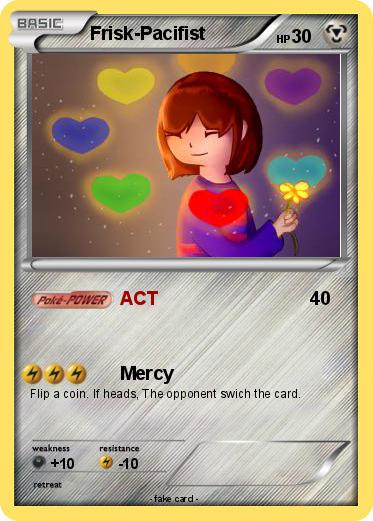 Pokemon Frisk-Pacifist