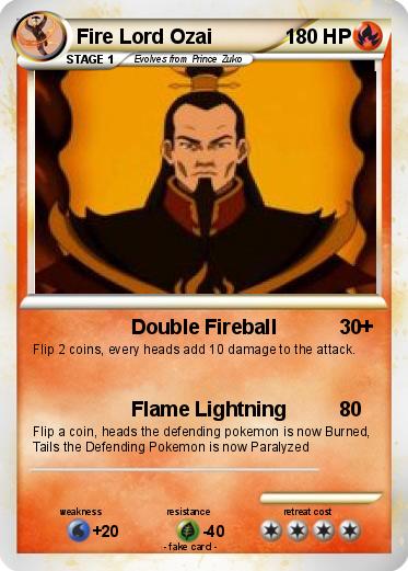 Pokemon Fire Lord Ozai