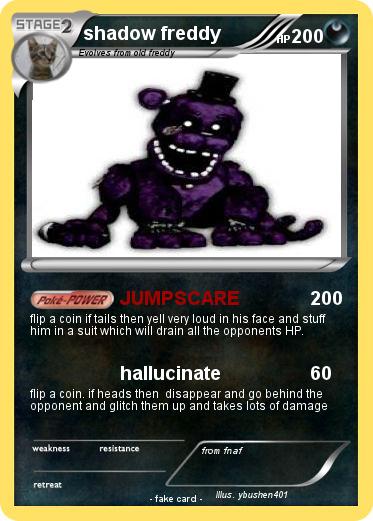 Pokemon shadow freddy