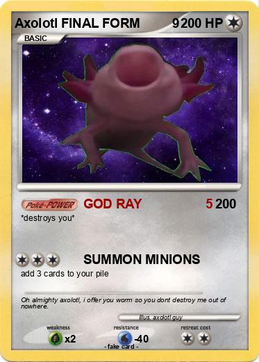 Pokemon Axolotl FINAL FORM         9