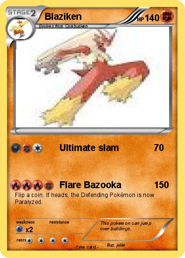 Pokemon Blaziken