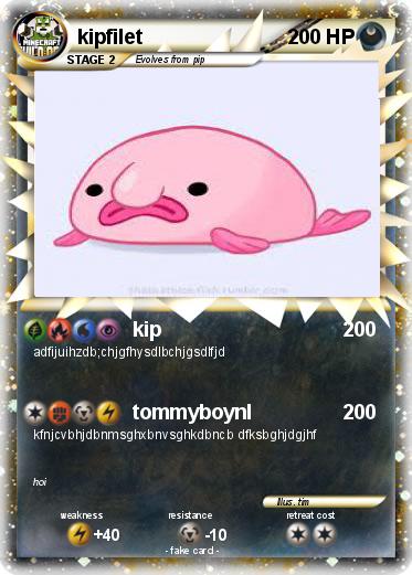 Pokemon kipfilet