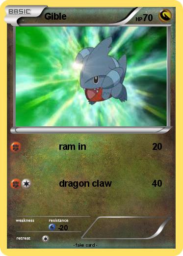 Pokemon Gible